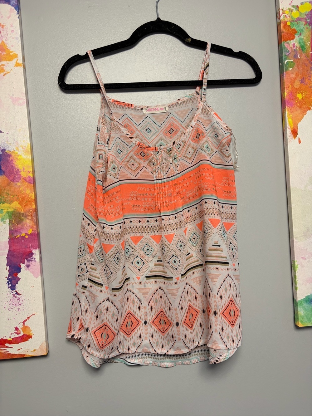 **3 for $15**Ardene Geometric Pattern Tank Top **3 for $15**